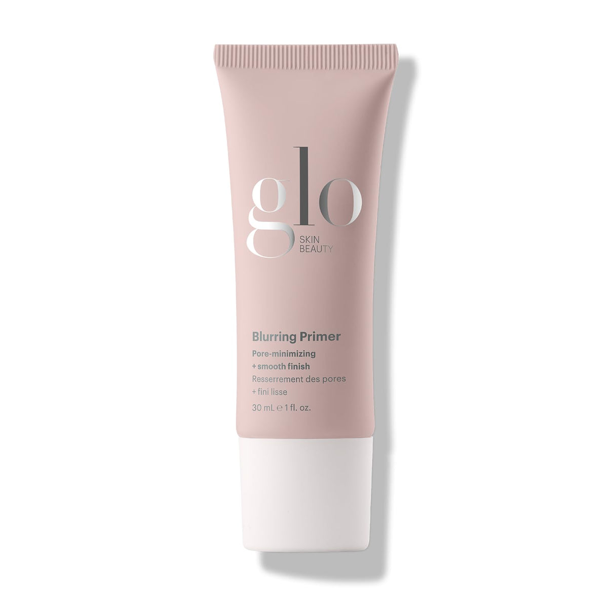 Glo Skin Beauty Blurring Primer with Ceramides jar closeup showing smooth base