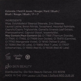 Glo Skin Beauty Sheer Petal closeup demonstrates pigment-rich powder