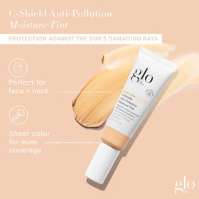 Glo Skin Beauty C-Shield bottle pump enables precise, easy application.