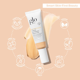 Dewy finish provides a natural glow for everyday wear.