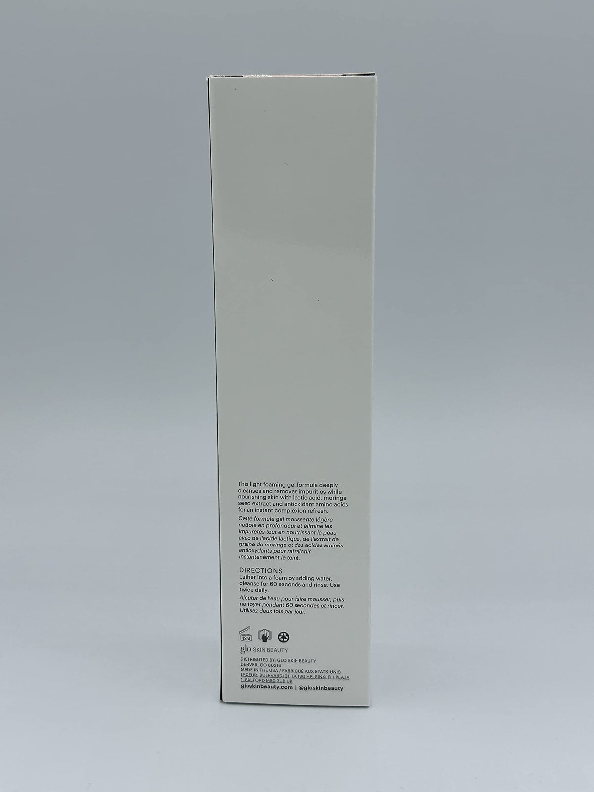 Glo Skin Beauty Hydra-Bright AHA Cleanser is sulfate-free and dermatologist-tested.