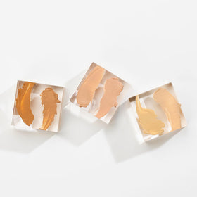 Glo Skin Beauty Sand under-eye coverage shows brightening without creasing.