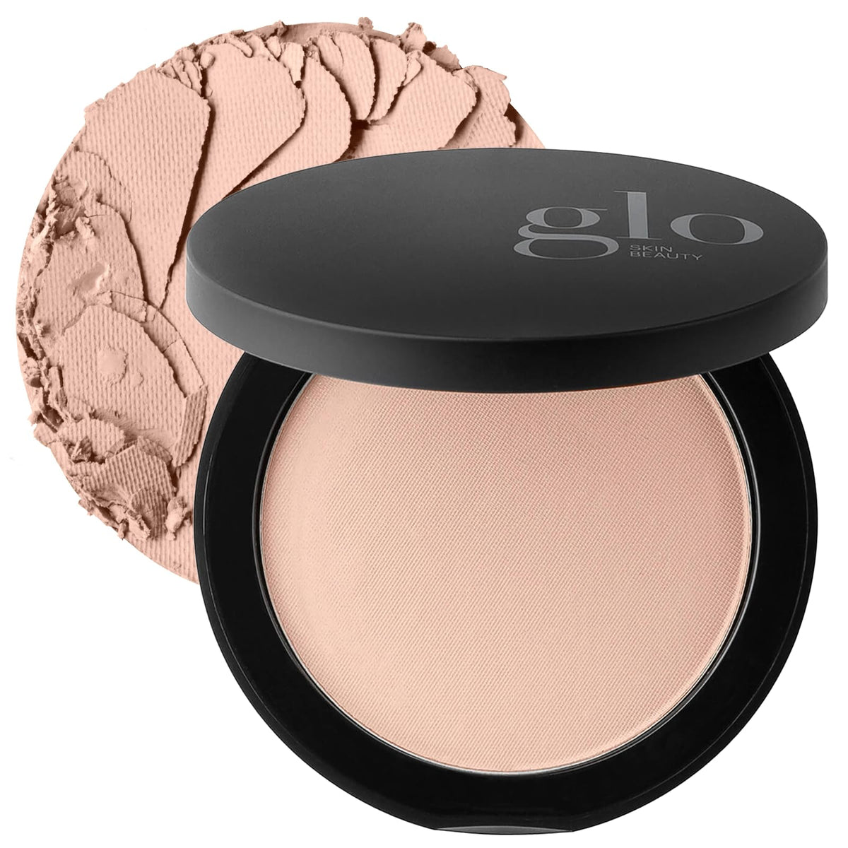 Glo Skin Beauty pressed base beige light compact for a lasting semi-matte finish