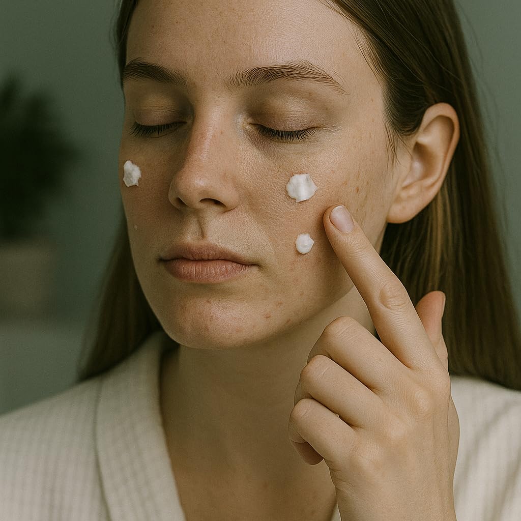 Global Beauty Care glycolic scrub visuals showing gentle exfoliation for radiant skin