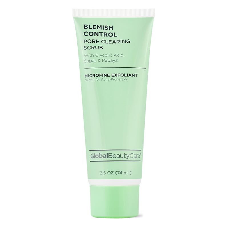 Global Beauty Care blemish treatment tube emphasizing brightening and even tone