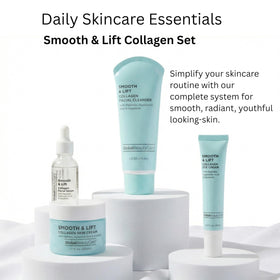 Global Beauty Care Smooth & Lift Serum dropper for deep hydration