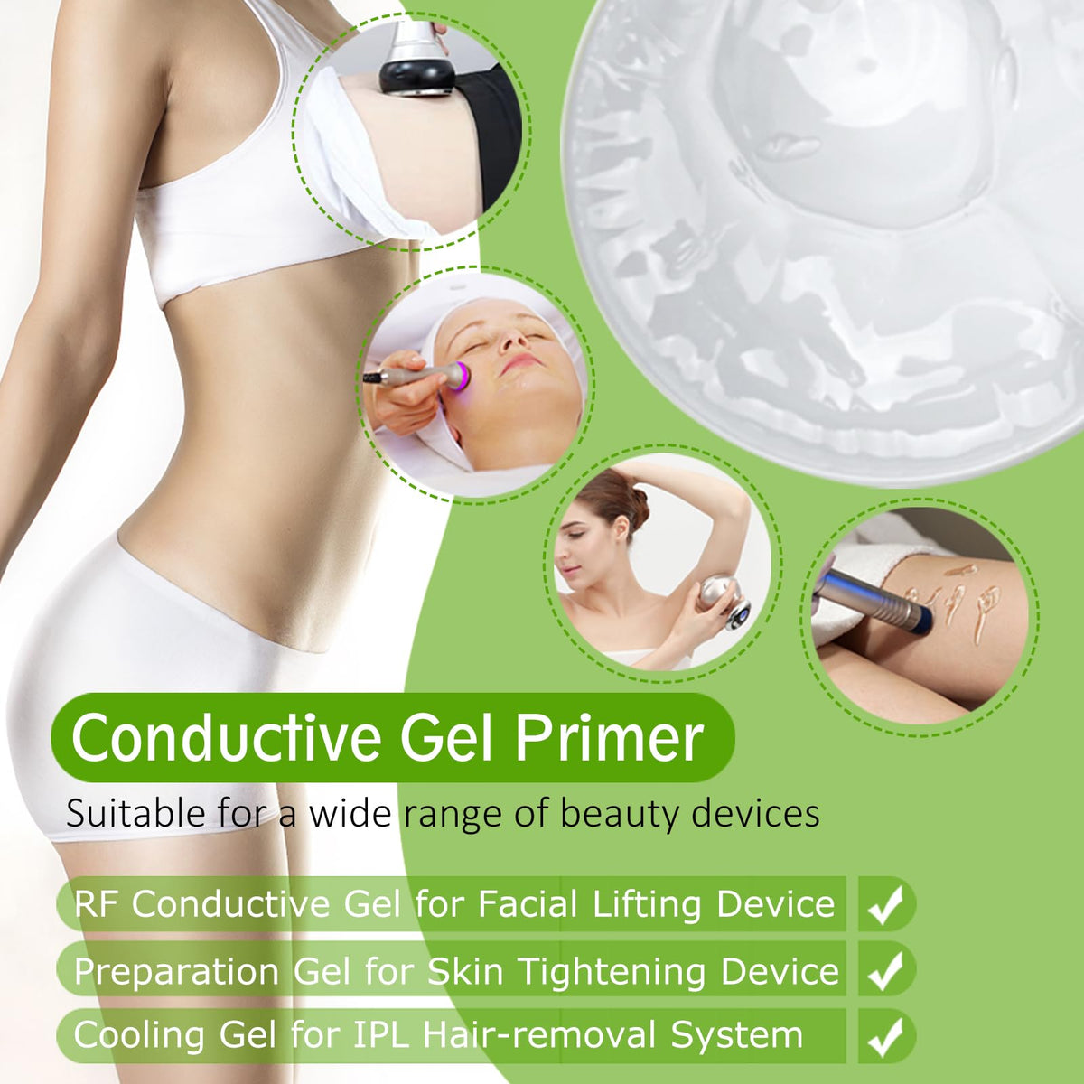 Global Care Market hypoallergenic gel with aloe vera suitable for sensitive skin.