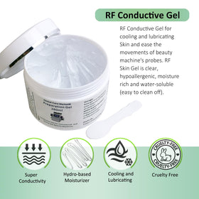Global Care Market hyaluronic acid gel close-up showing hydrating texture.