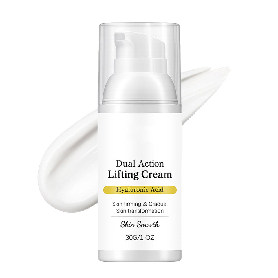 Gloramd Serum OKOA SKIN bottle-front shows lightweight lifting cream for all skin types