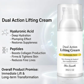 Gloramd Serum OKOA SKIN texture closeup highlights hydration and smoothing