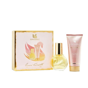 Gloria Vanderbilt gift set box packaging, perfect for gifting occasions.