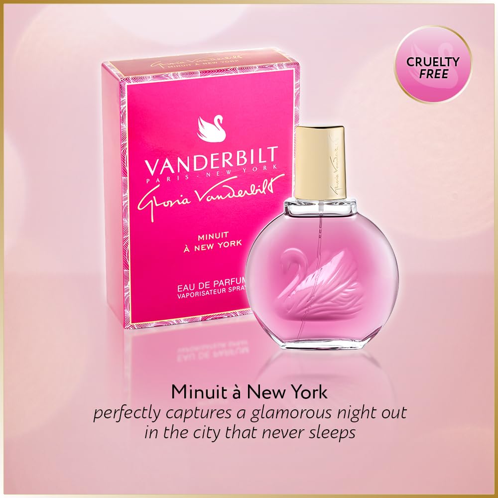 Gloria Vanderbilt Minuit New York box packaging hints at refined gifting options.