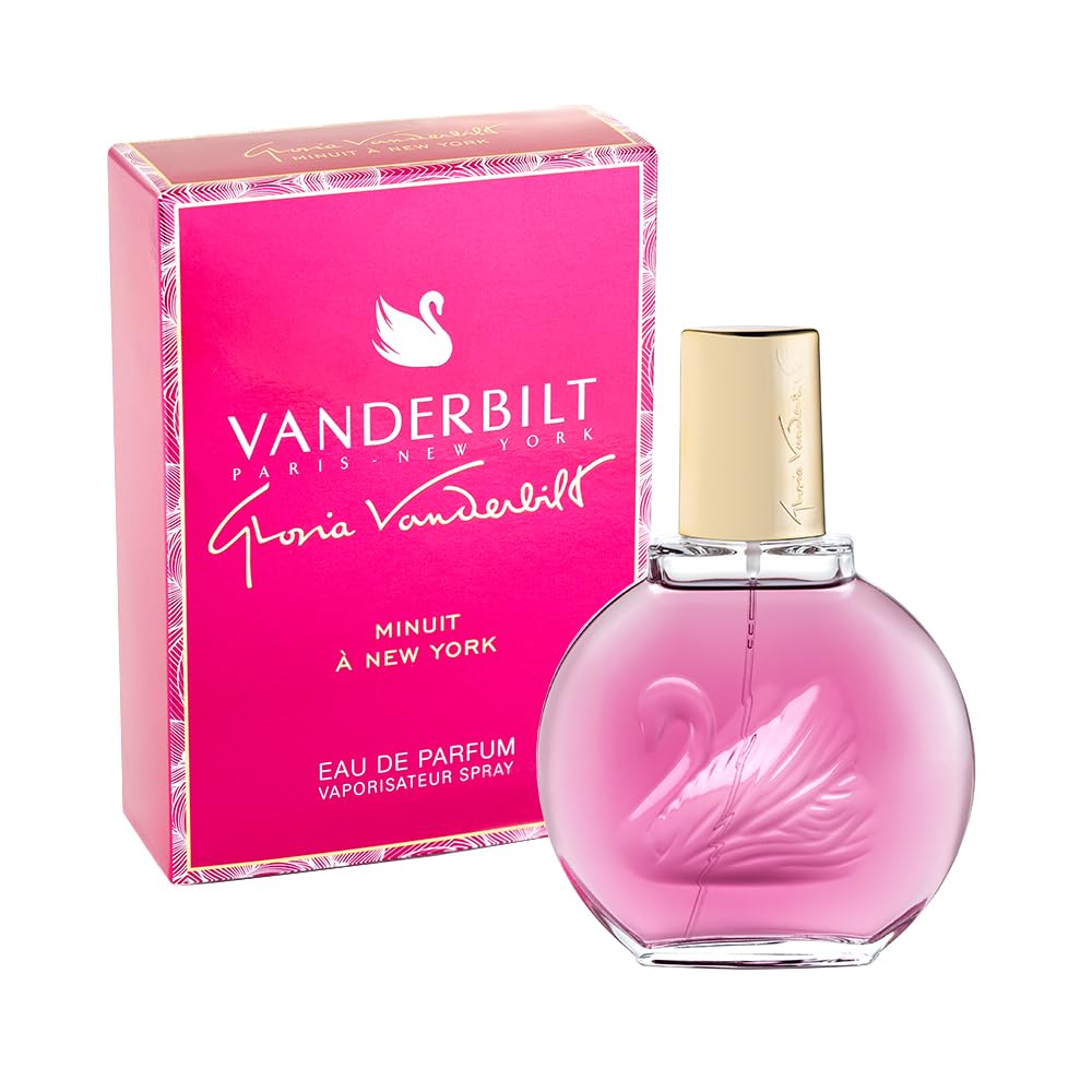 Gloria Vanderbilt Minuit New York perfume bottle 100 ml exudes evening luxury.