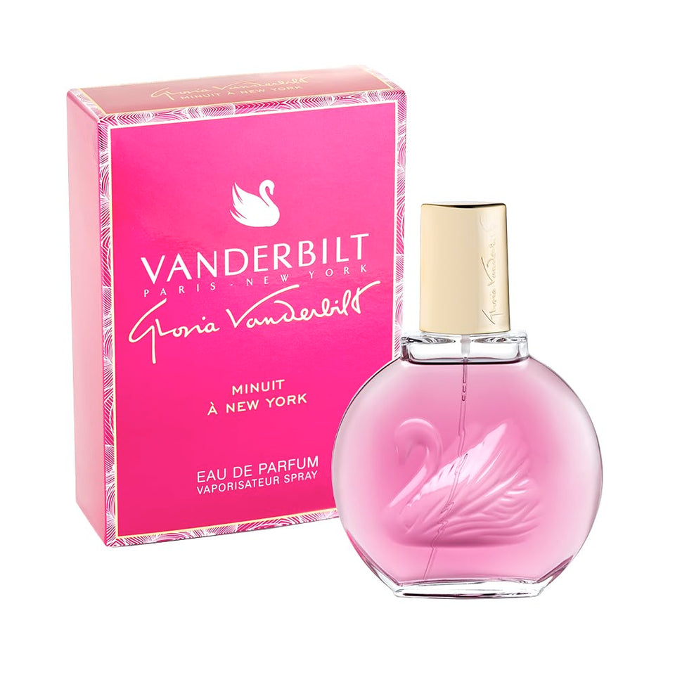 Gloria Vanderbilt Minuit New York perfume bottle 100 ml exudes evening luxury.