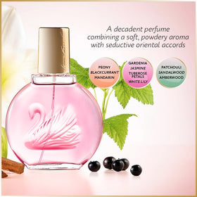 Gloria Vanderbilt Minuit New York bottle close-up showcases vivid floral notes.