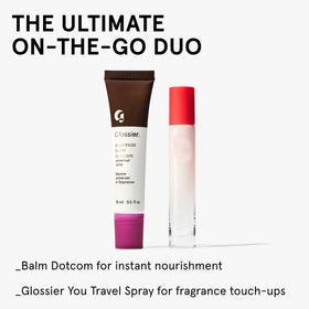 Glossier Balm Dotcom can soothe dry patches on skin.