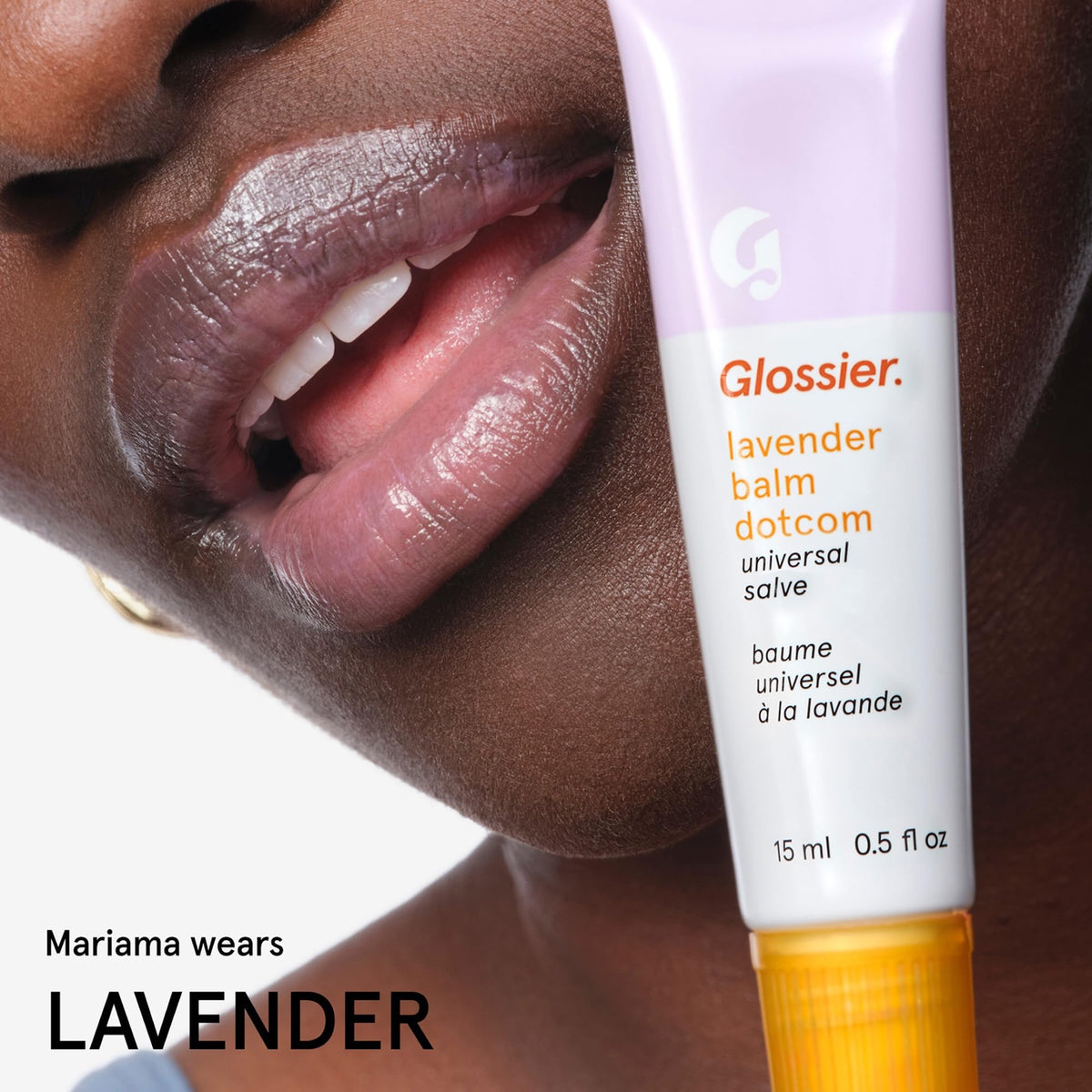 Ingredient highlight for Glossier Balm Dotcom lanolin beeswax castor oil