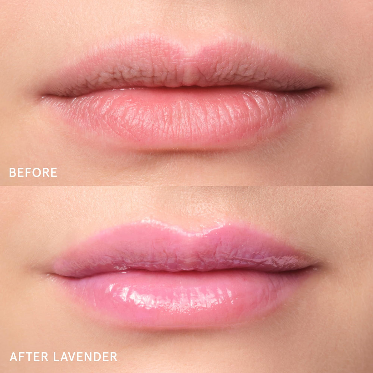 Glossier Balm Dotcom skin hydration use on dry patch example