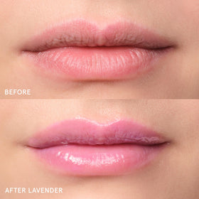 Glossier Balm Dotcom skin hydration use on dry patch example