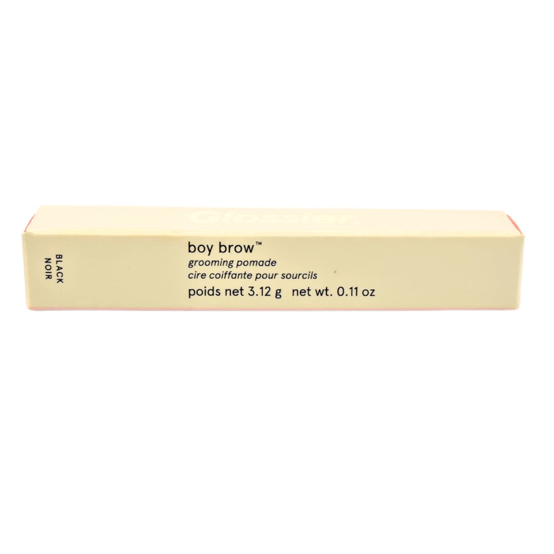 Glossier Boy Brow natural finish look on brows for casual daily wear.
