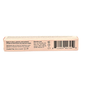 Glossier Boy Brow seven shades display including Black for cool-toned hair.