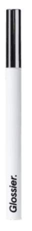 Glossier Brow Flick Blond close-up showing natural hair-like brow strokes for definition