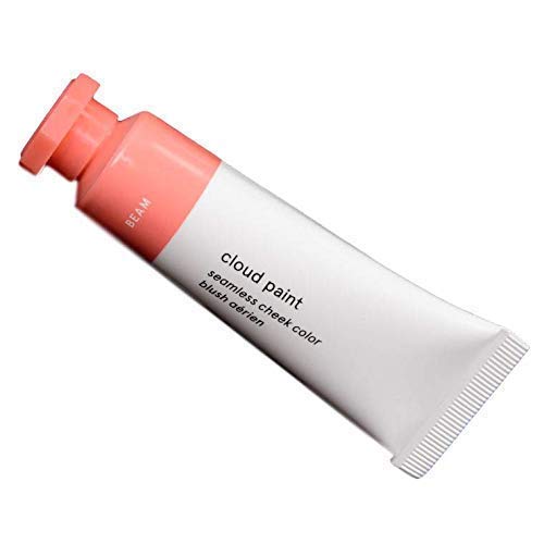 Glossier Cloud Paint Beam close-up highlights creamy texture and flexible coverage.