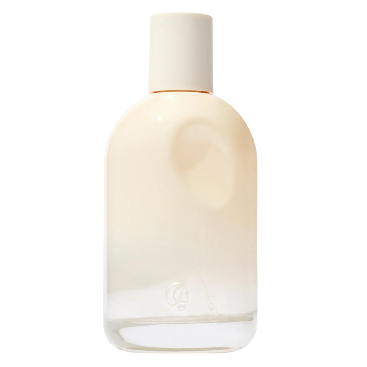Glossier You Doux bottle front showing sleek design and compact profile