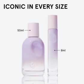 Glossier You Fleur mineral salt note close-up highlighting opening