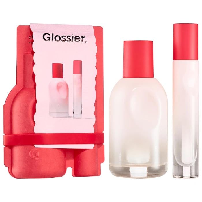 Glossier You full-size bottle with thumbprint detail for personal expression
