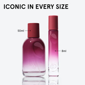 Glossier You Reve plum butter center highlight evokes rich fruit warmth.