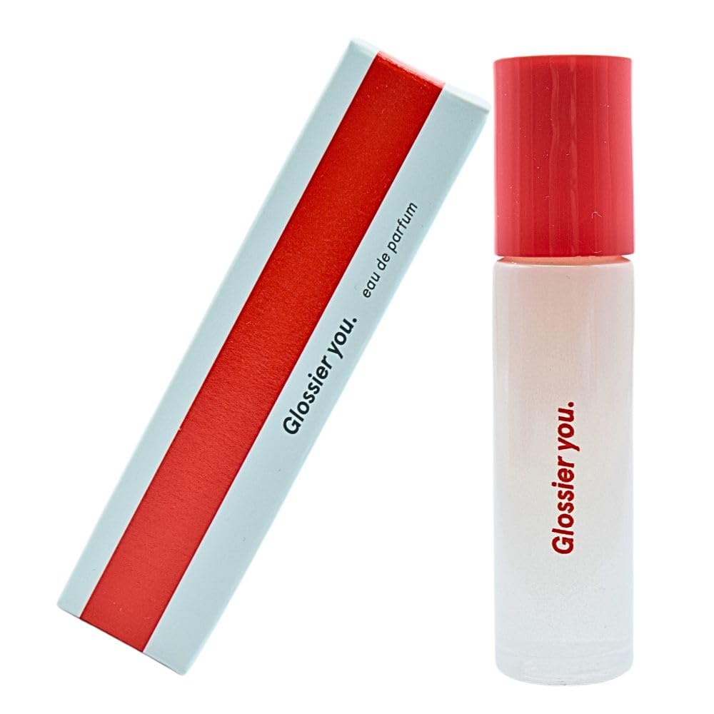 Glossier You rollerball bottle close-up for precise on-the-go scent touch-ups