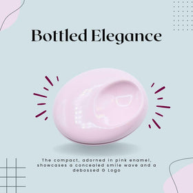 Glossier You Solid Perfume being applied on the wrist for intimate scent.