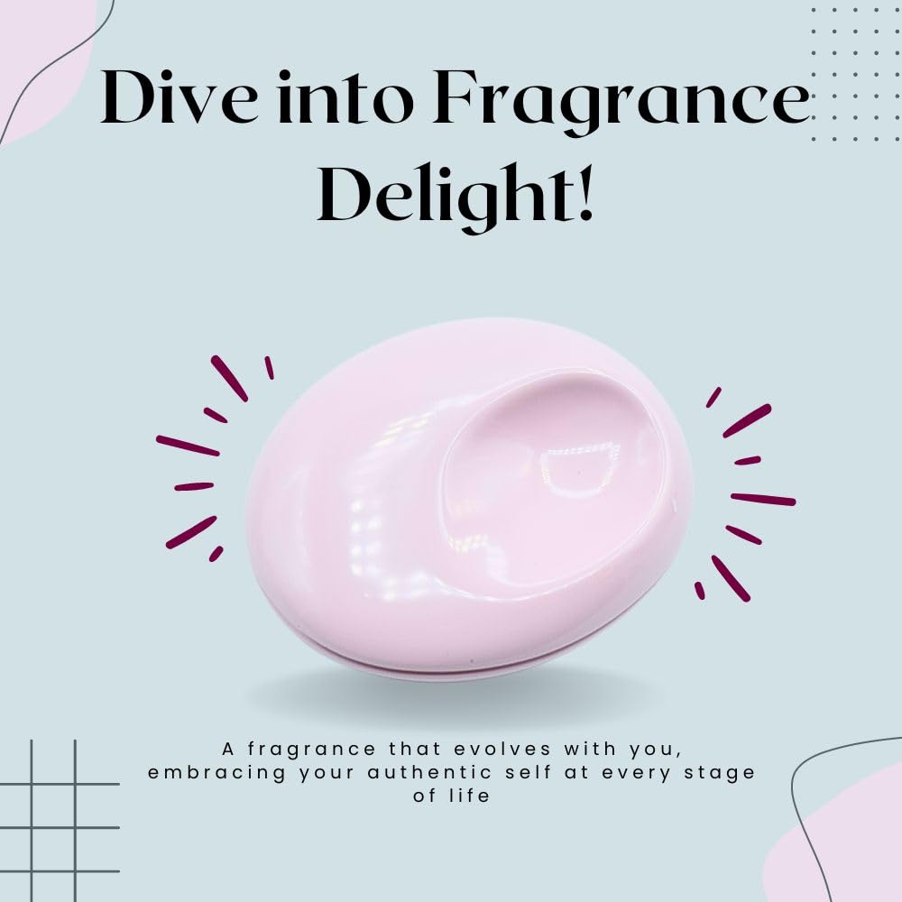 Glossier You Solid Perfume pink enamel compact, stylish travel-friendly packaging.