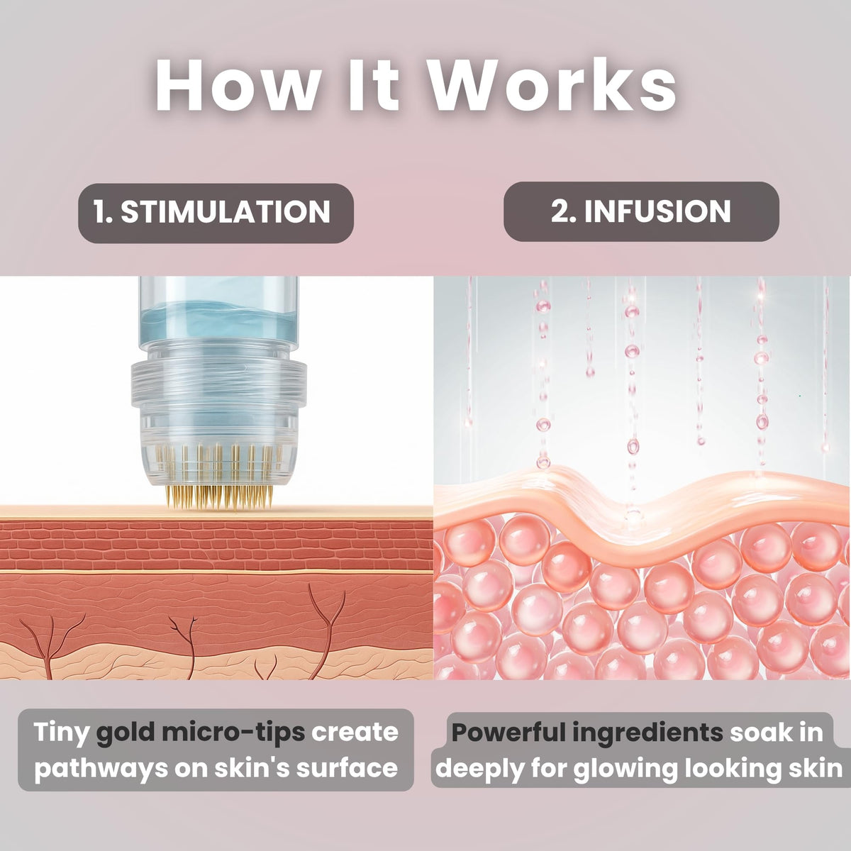 Glov Beauty collagen peptides serum to help skin look plump