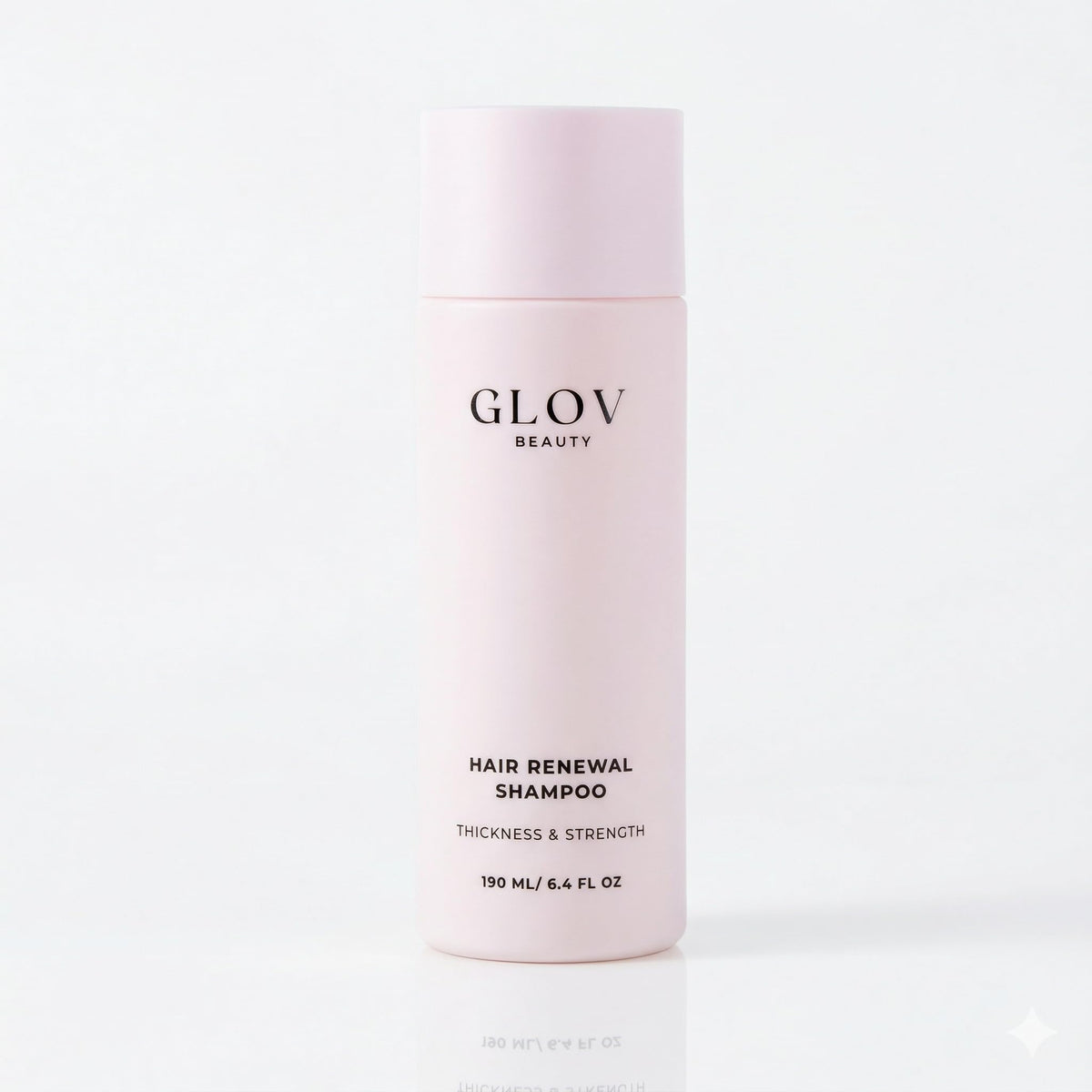 Glov Beauty front bottle shot showing clean design and benefits