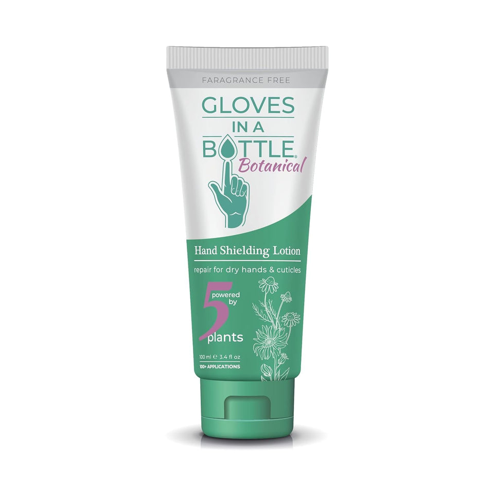 Gloves In A Bottle Shielding Lotion bottle for portable hand protection.