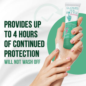 Gloves In A Bottle USA-made badge on packaging signals domestic production.