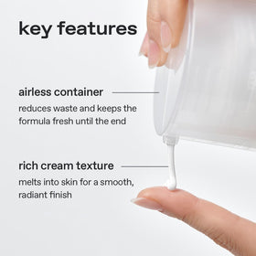 Glow Aloe Barrier niacinamide ingredient supports even tone and barrier health.