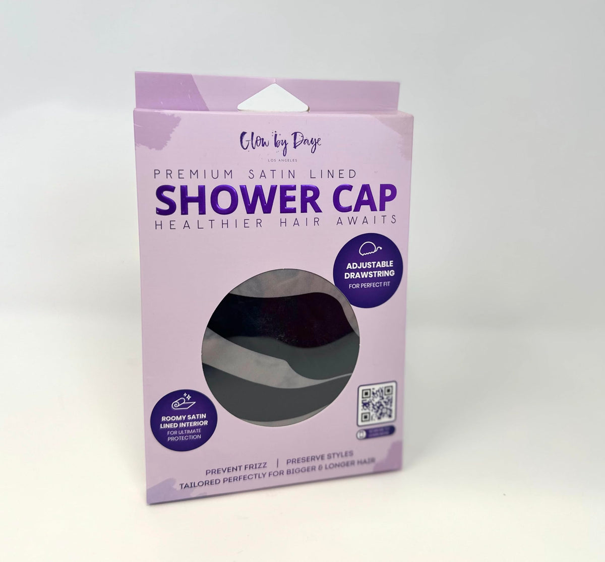 Glow By Daye ebony and ivory cap adds chic bathroom appeal