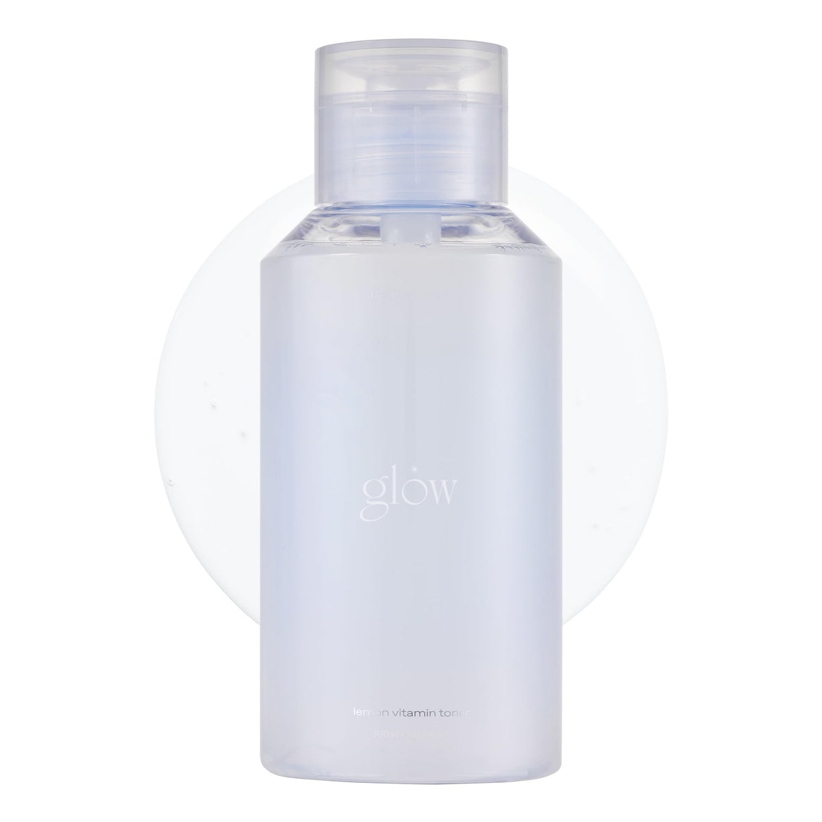 Glow Lemon Vitamin Toner bottle close-up highlighting refreshing hydration