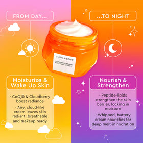 Glow Recipe cloudberry-bright-cream-coq10-ingredient highlights antioxidant support