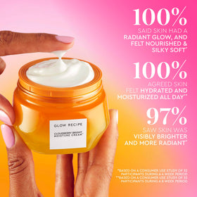 Glow Recipe cloudberry-bright-cream-night-routine closeup implies day-to-night versatility