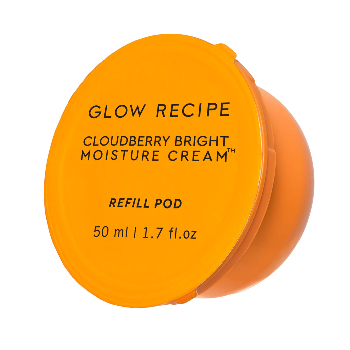 Glow Recipe Cloudberry Bright Cream refill pod on shelf for daily hydration