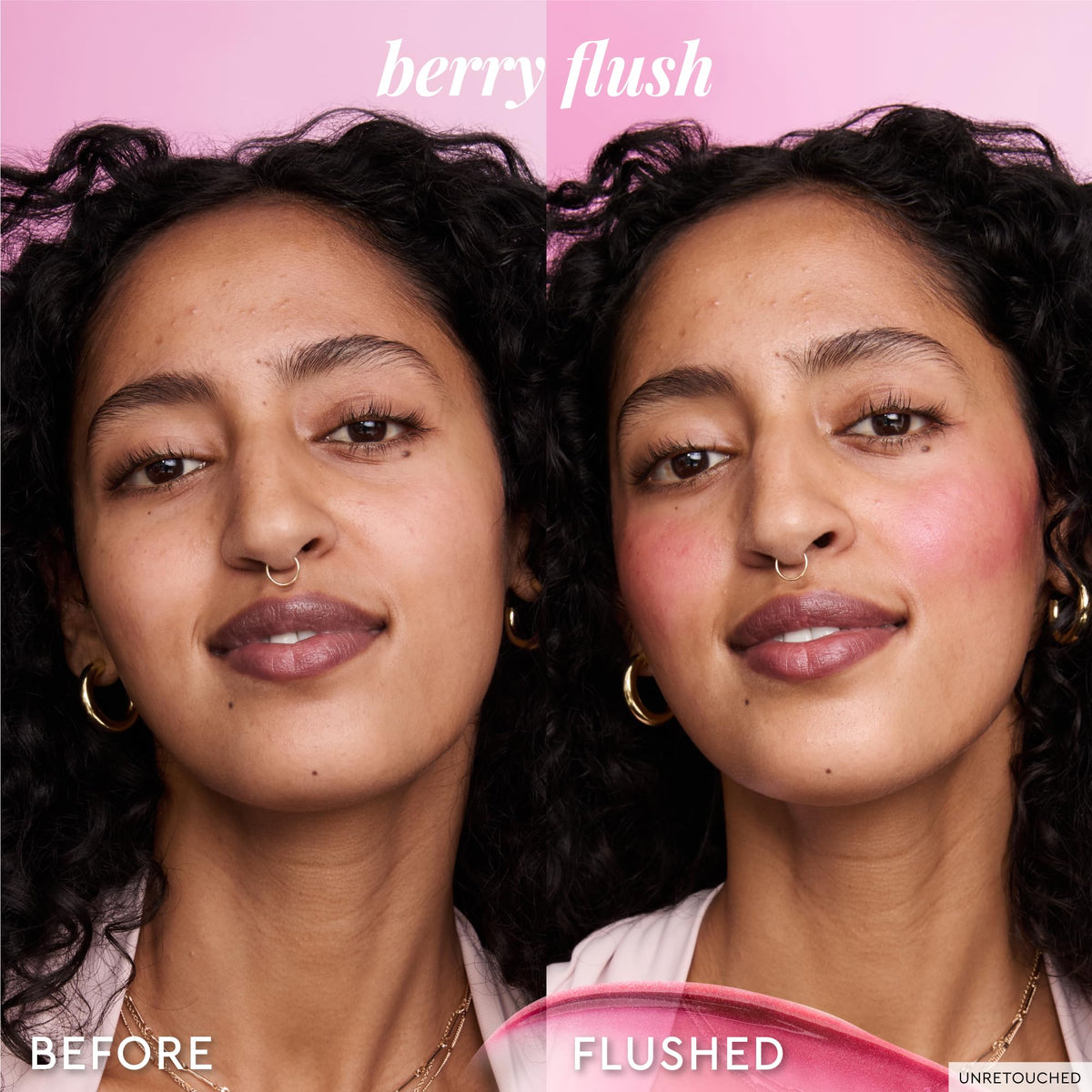 Glow Recipe dewy cheek blend creates a natural, luminous flush