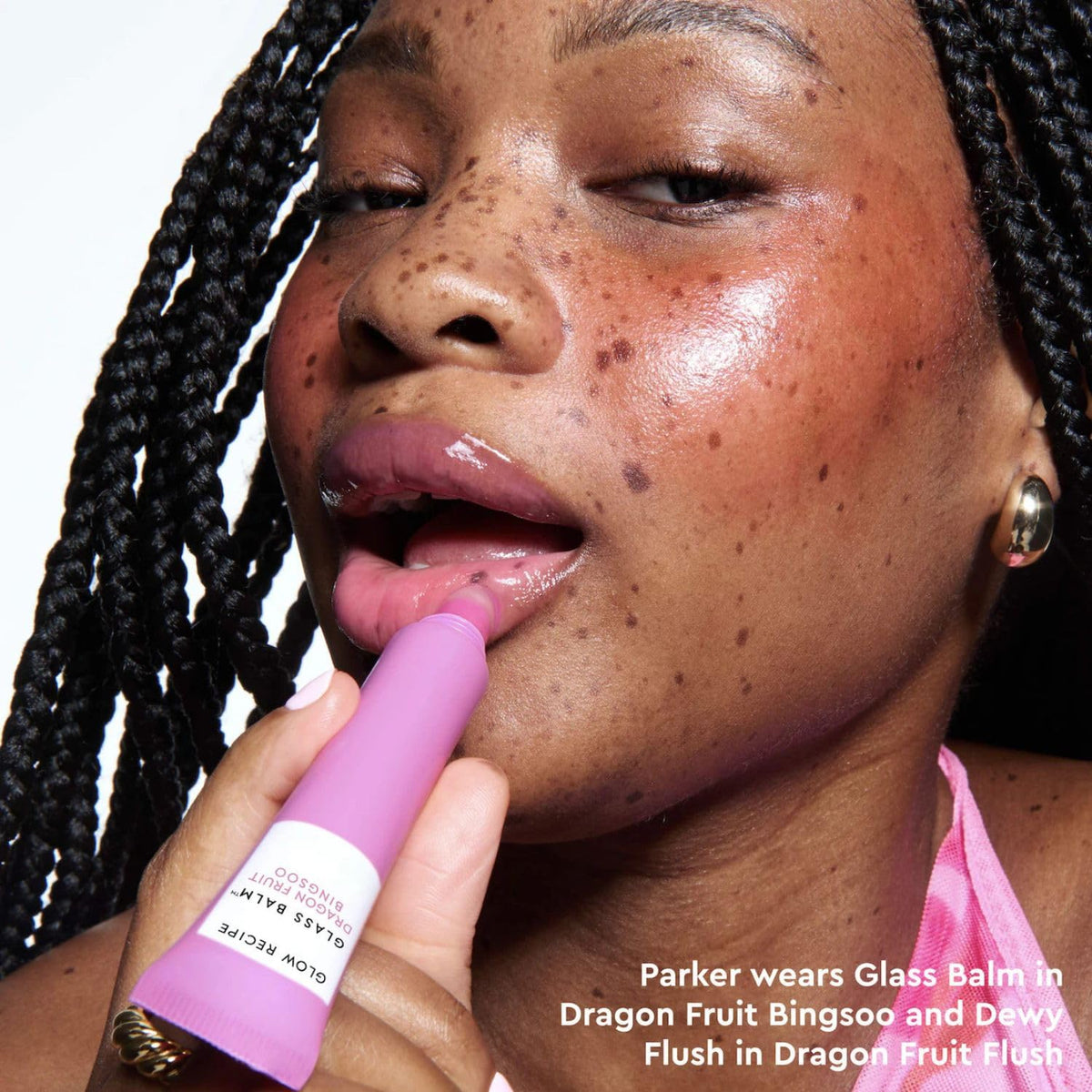 Glow Recipe Glass Balm 12hr-hydration provides long-lasting moisture and smoother lip lines