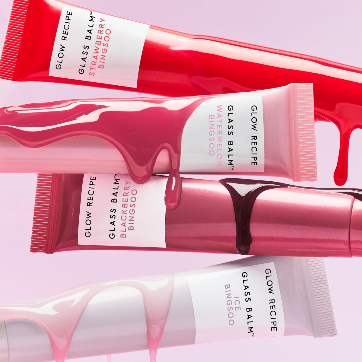 Hydration-focused formula on lips with glossy, refreshed finish.