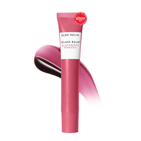 Glow Recipe Glass Balm Lip Treatment bottle delivers lasting hydration with a glassy shine.