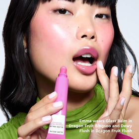 Glow Recipe Glass Balm overnight-mask shows deep hydration while you sleep