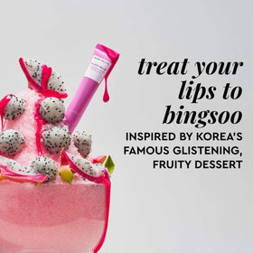 Glow Recipe Glass Balm sheer-tint-bingsoo provides buildable color with juicy shine